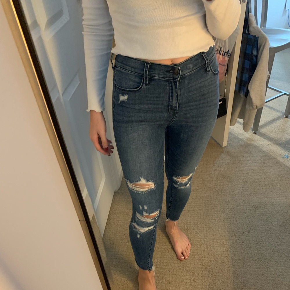 Pacsun ripped skinny jeans
